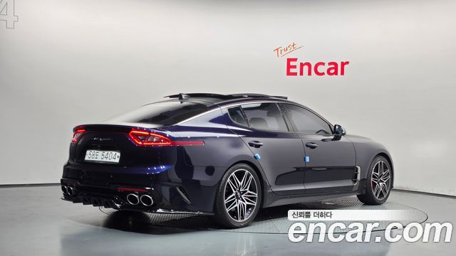 Kia Stinger из Кореи Encar