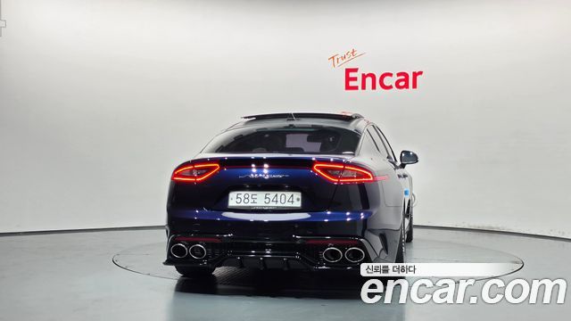 Kia Stinger из Кореи Encar