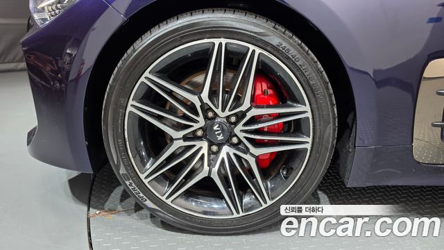 Kia Stinger из Кореи Encar