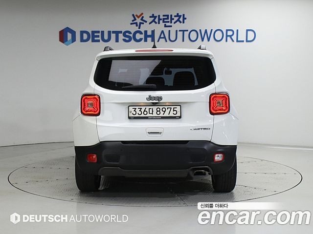Jeep Renegade из Кореи Encar
