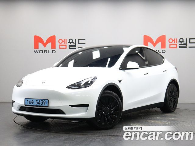 Tesla Model Y из Кореи Encar