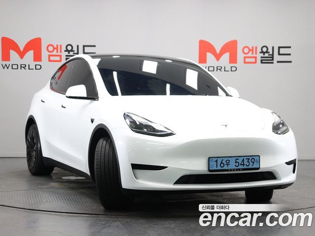 Tesla Model Y из Кореи Encar
