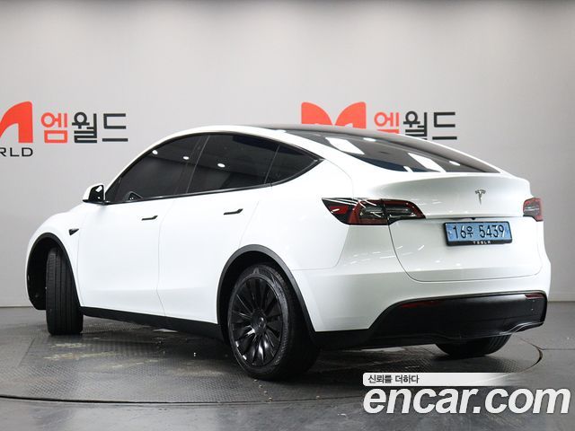 Tesla Model Y из Кореи Encar