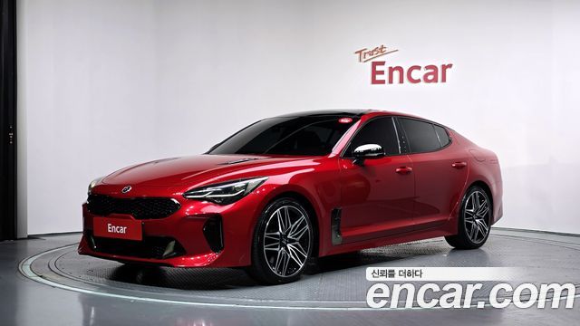 Kia Stinger из Кореи Encar