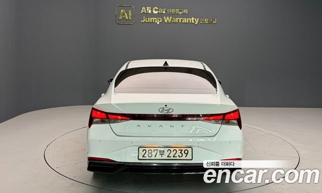 Hyundai AVANTE из Кореи Encar