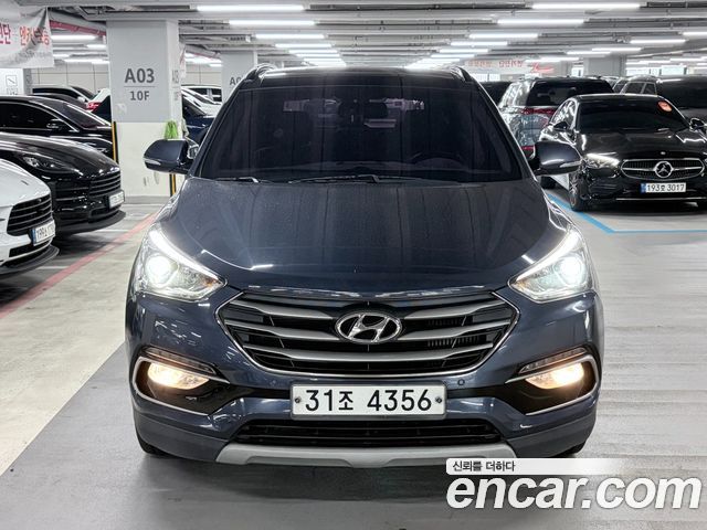 Hyundai Santafe из Кореи Encar