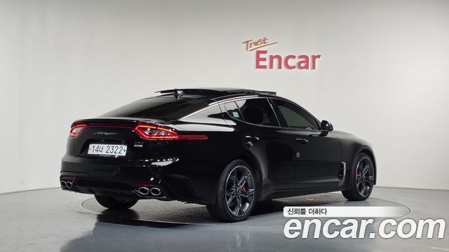 Kia Stinger из Кореи Encar