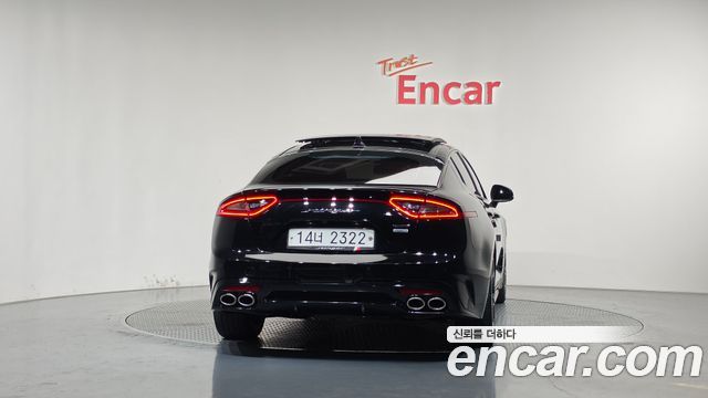 Kia Stinger из Кореи Encar