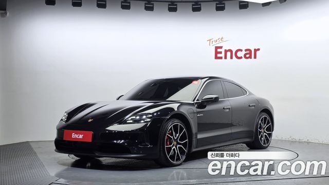 Porsche Taycan из Кореи Encar