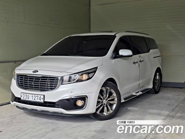 Kia Carnival из Кореи Encar
