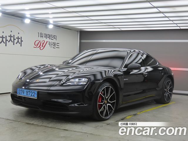 Porsche Taycan из Кореи Encar