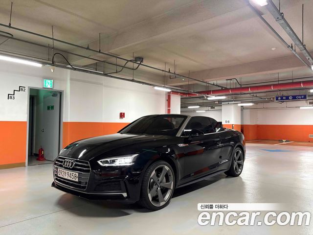 Audi A5 45 TFSI Quattro Cabriolet — пробег 48 000 км — фото 2 из 5