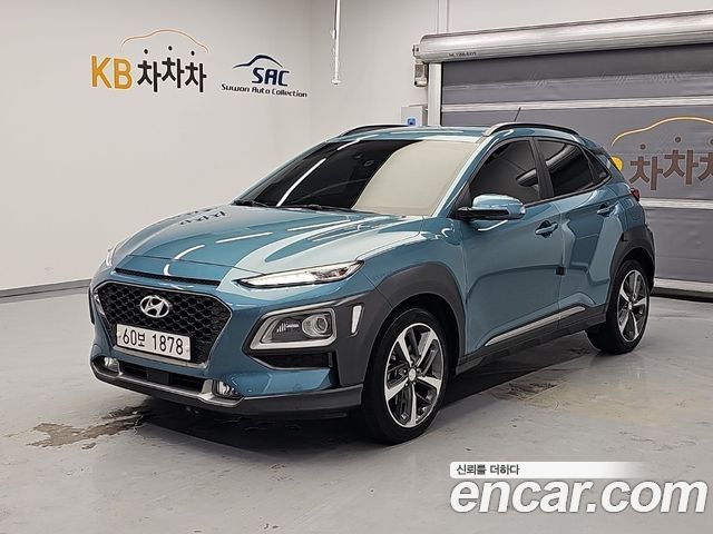 Hyundai Kona из Кореи Encar
