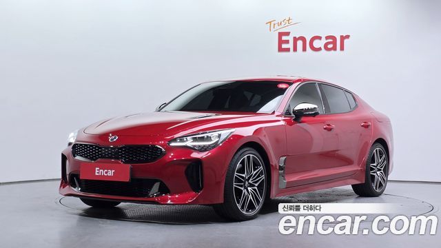 Kia Stinger из Кореи Encar