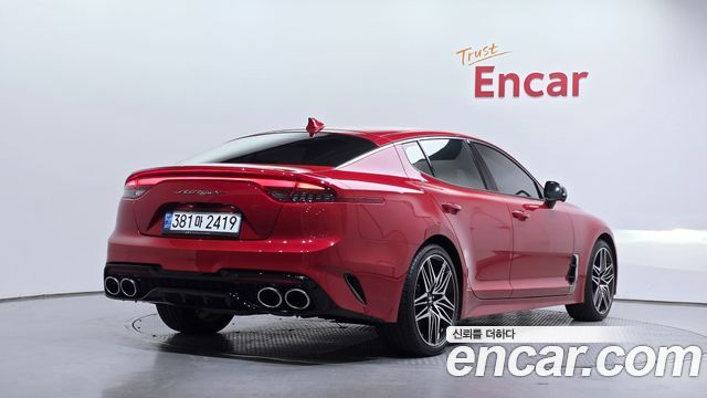 Kia Stinger из Кореи Encar