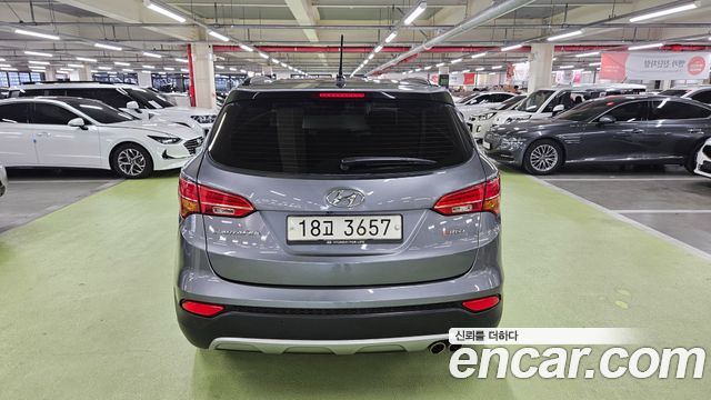 Hyundai Santafe Diesel(e-VGT) 2.0 2WD Premium — пробег 191 600 км — фото 4 из 5