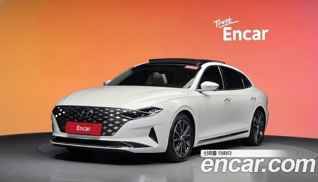 Hyundai Grandeur из Кореи Encar