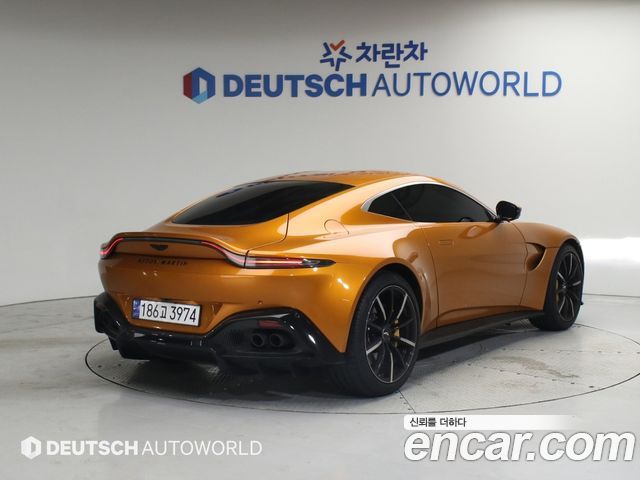 Astonmartin Vantage из Кореи Encar