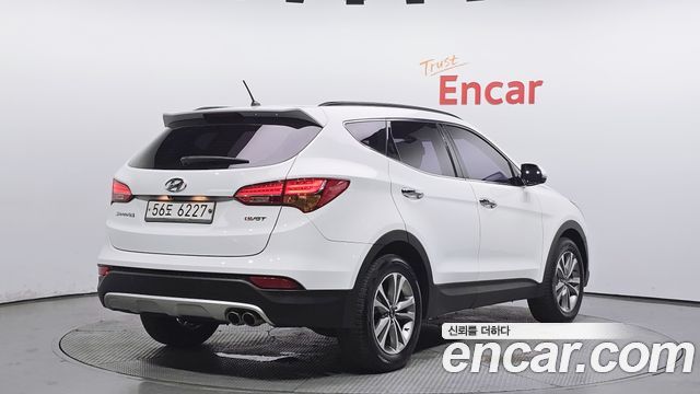 Hyundai Santafe Diesel(e-VGT) 2.0 2WD Premium — пробег 130 736 км — фото 2 из 5