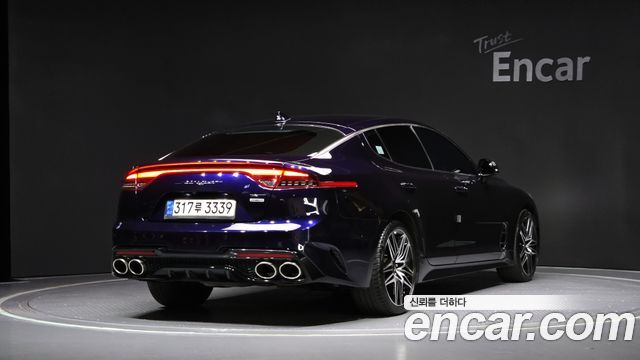 Kia Stinger из Кореи Encar