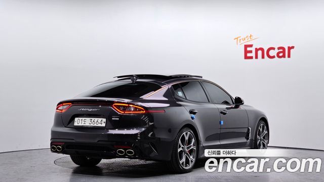 Kia Stinger из Кореи Encar