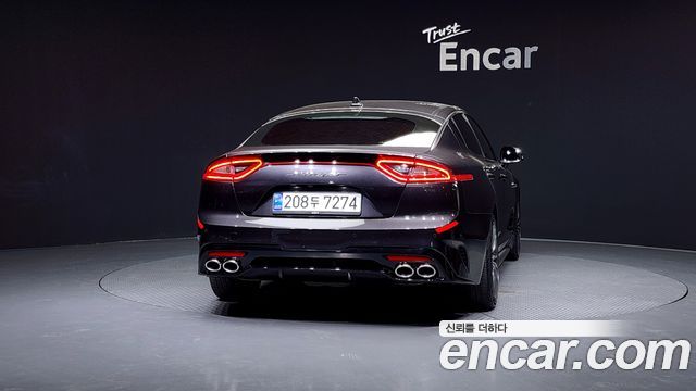 Kia Stinger из Кореи Encar