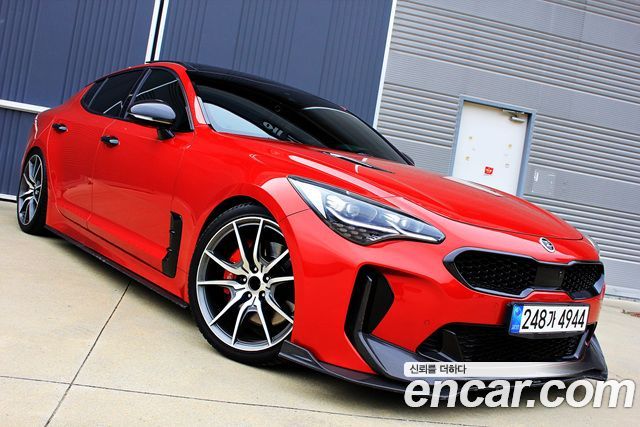 Kia Stinger из Кореи Encar