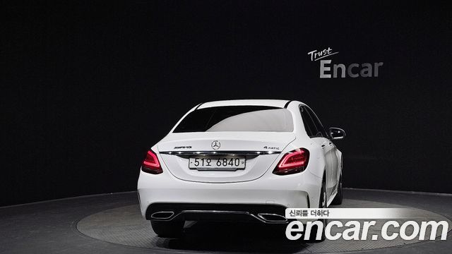 Mercedes-Benz C-Class C220 d 4MATIC AMG Line — пробег 87 318 км — фото 4 из 5