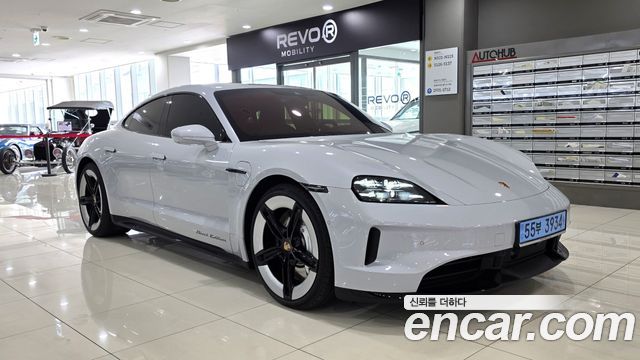 Porsche Taycan из Кореи Encar