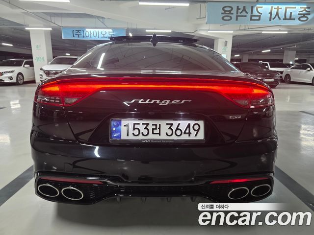 Kia Stinger из Кореи Encar