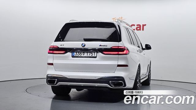 BMW X7 xDrive 40d M Sport 7 STR — пробег 57 614 км — фото 4 из 5