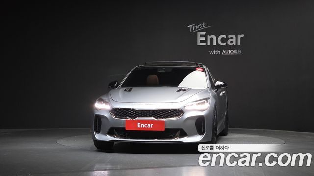 Kia Stinger из Кореи Encar