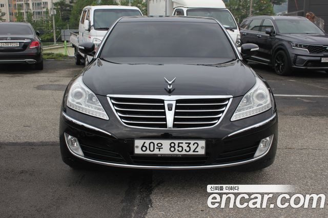 Hyundai Equus из Кореи Encar