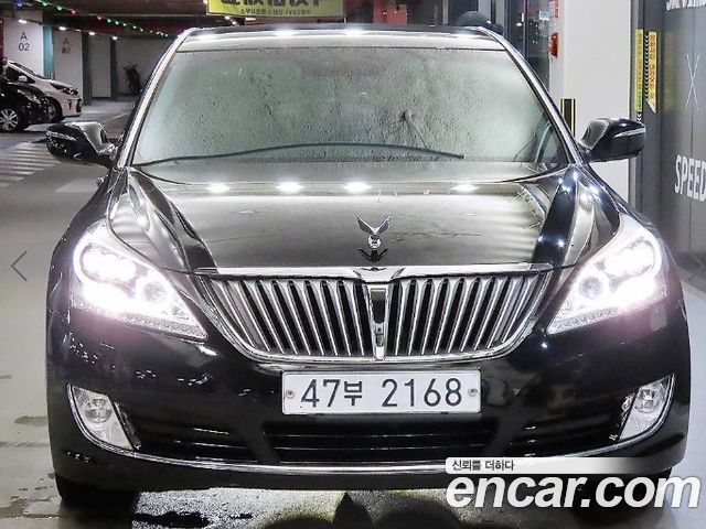 Hyundai Equus из Кореи Encar