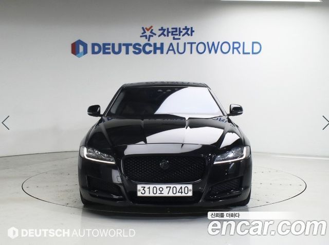 Jaguar XF из Кореи Encar