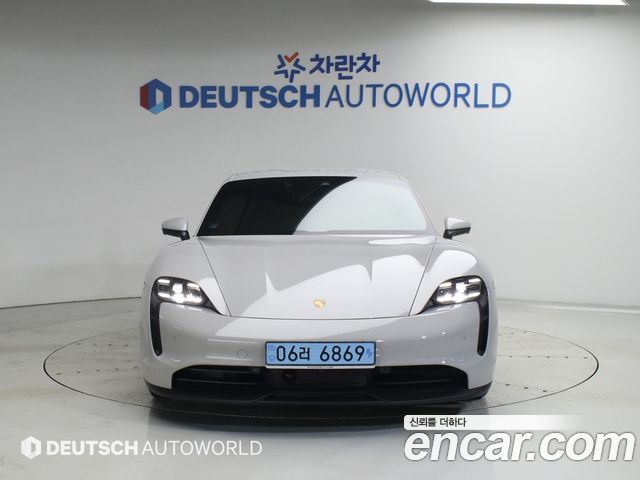 Porsche Taycan из Кореи Encar