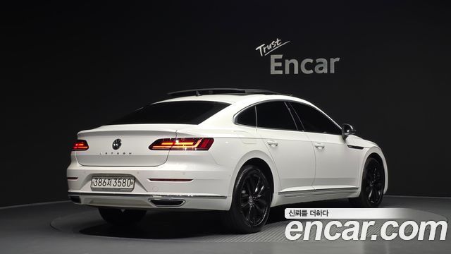 Volkswagen Arteon из Кореи Encar