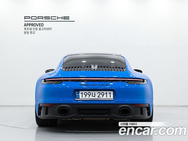 Porsche 911 Carrera 4 GTS — пробег 18 770 км — фото 4 из 5