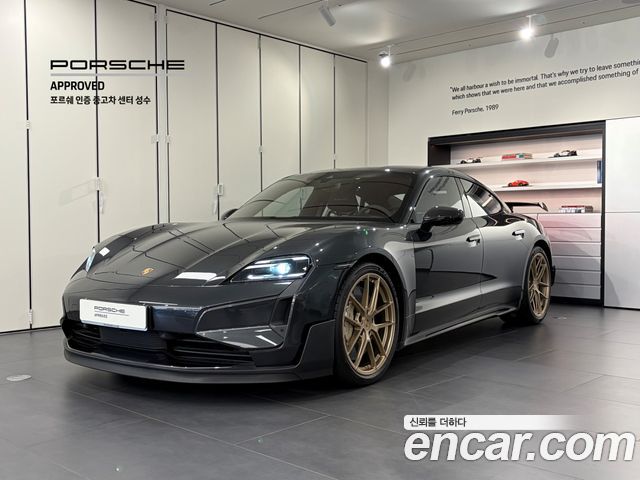 Porsche Taycan из Кореи Encar