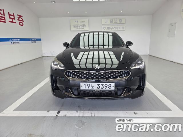 Kia Stinger из Кореи Encar