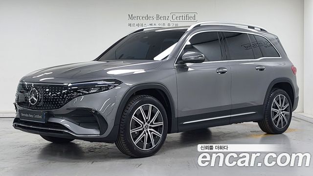 Mercedes-Benz EQB EQB300 4MATIC AMG Line — пробег 8 985 км — фото 1 из 5