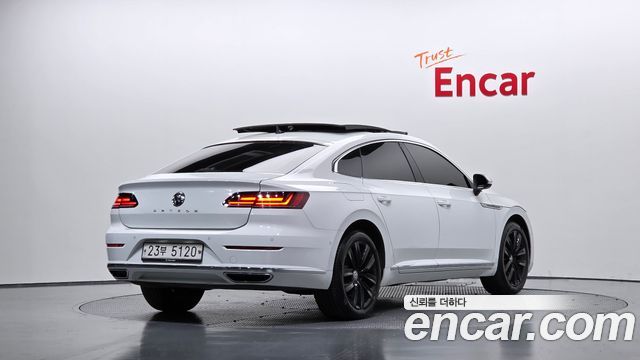 Volkswagen Arteon из Кореи Encar