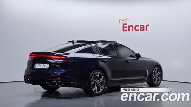 Kia Stinger из Кореи Encar