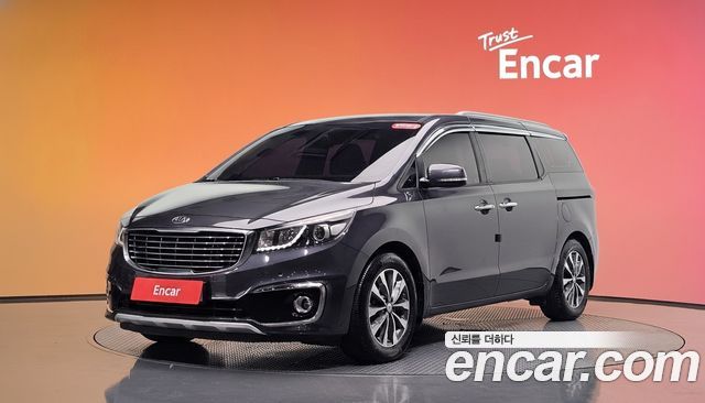 Kia Carnival из Кореи Encar