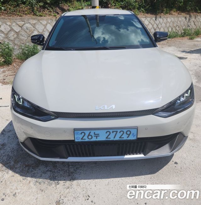 Kia EV6 из Кореи Encar