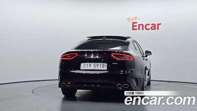 Kia Stinger из Кореи Encar