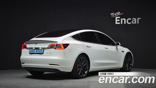 Tesla Model 3 из Кореи Encar