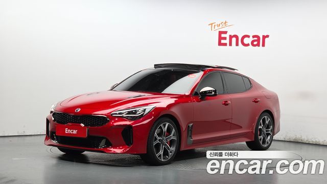 Kia Stinger из Кореи Encar