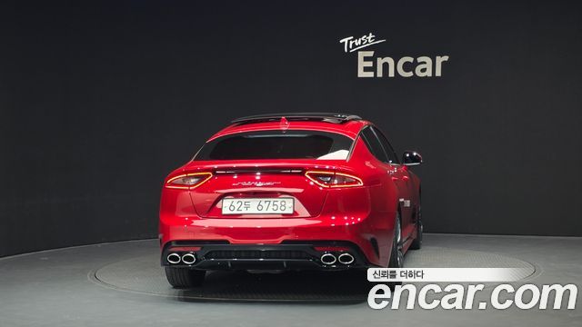 Kia Stinger из Кореи Encar