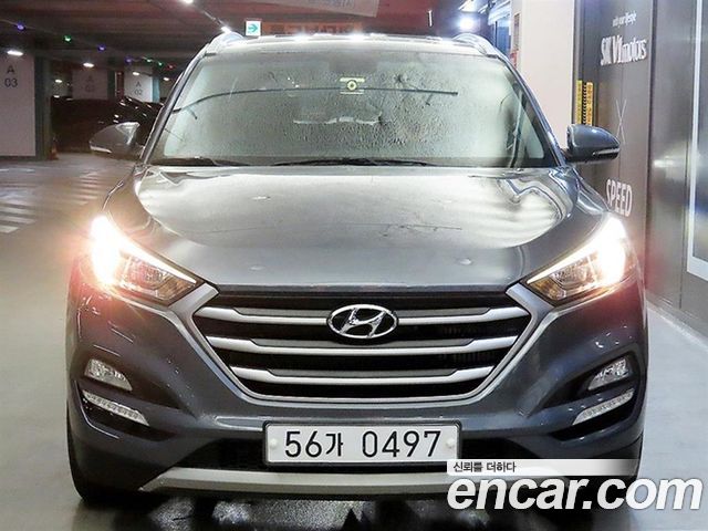Hyundai Tucson из Кореи Encar